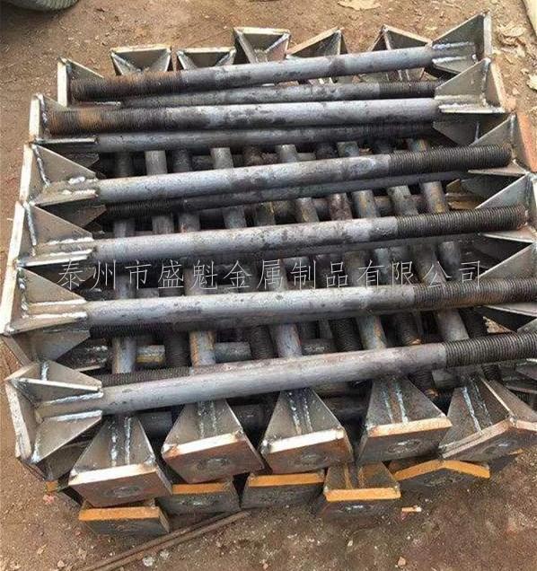 HG21545-2006带加劲锚板锚栓 焊接地脚螺栓加筋在矿产品应用中的优越性——泰州市盛魁金属制品有限公司技术解读